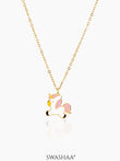 Chub Chub Uni 18K Gold Plated Kid's Pendant Necklace