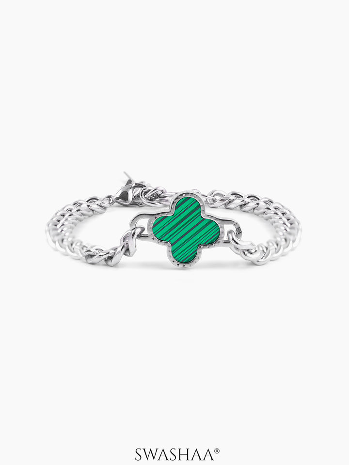 Clover Chain Men's Bracelet