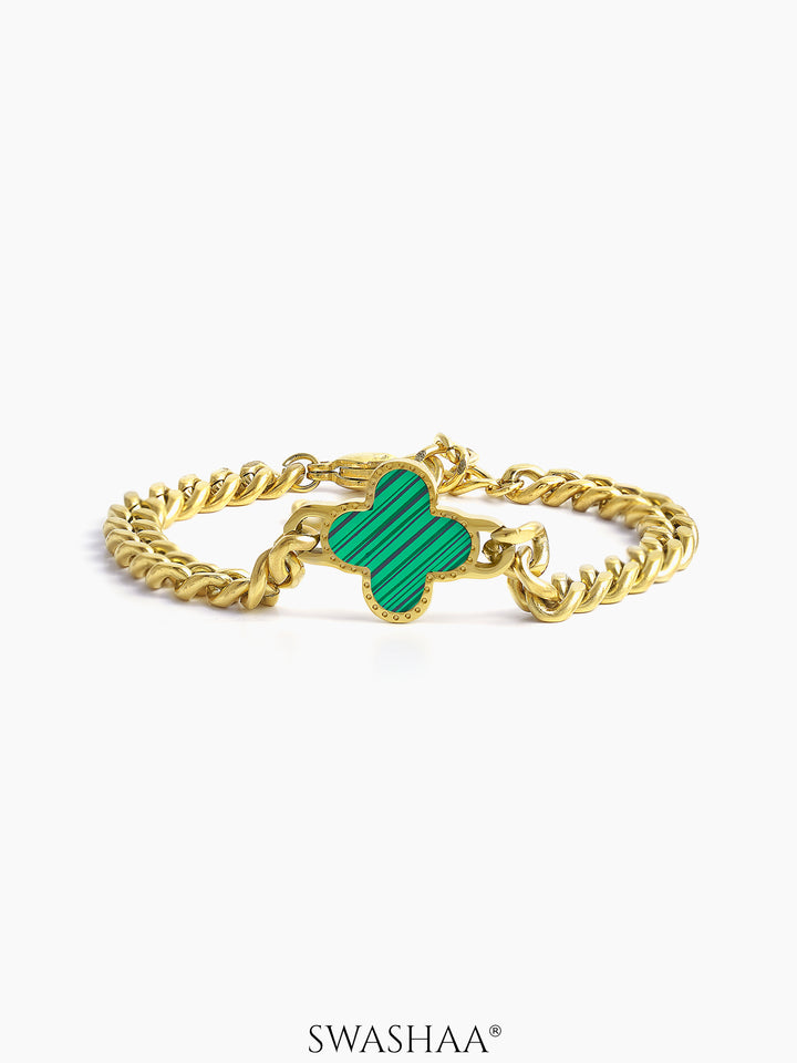 Clover Chain Men's Bracelet