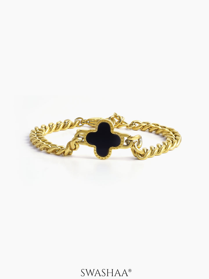 Clover Chain Men's Bracelet