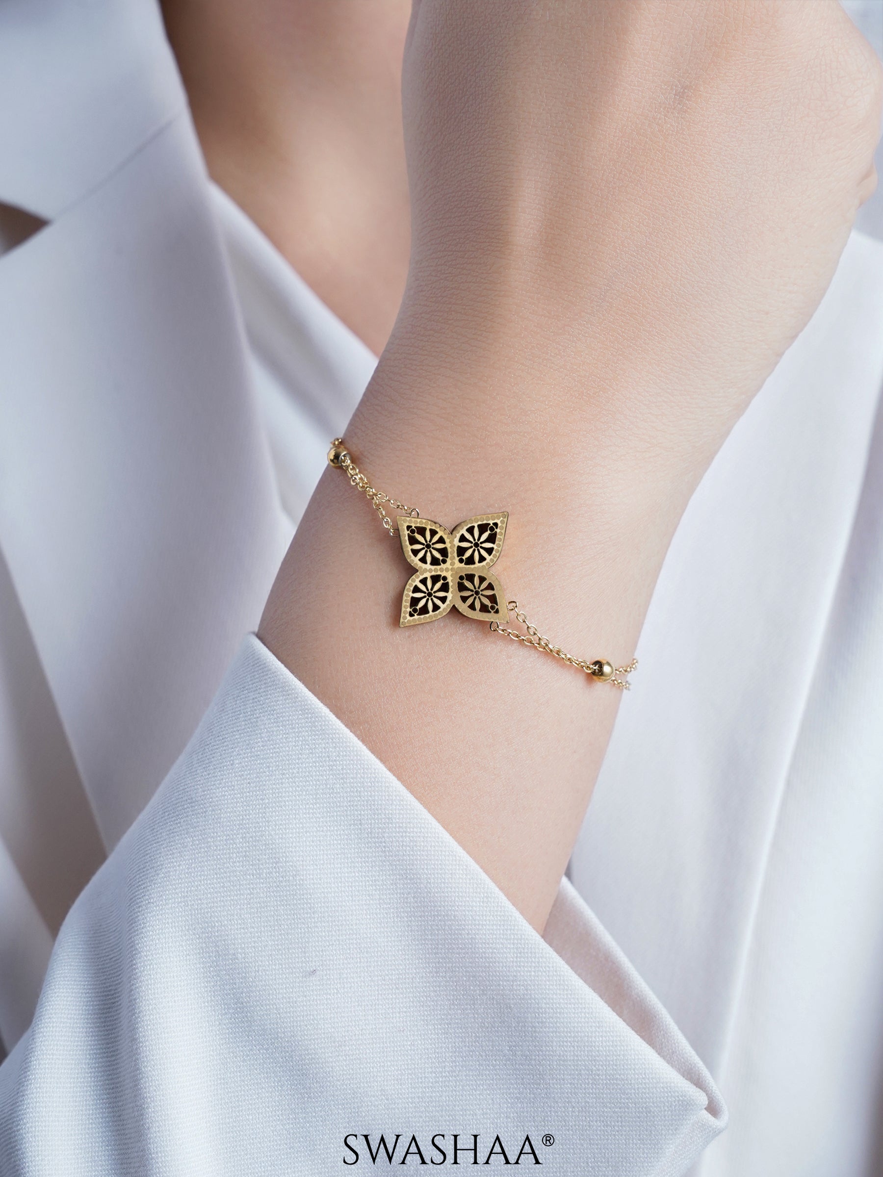 Clover Floral Women's Bracelet