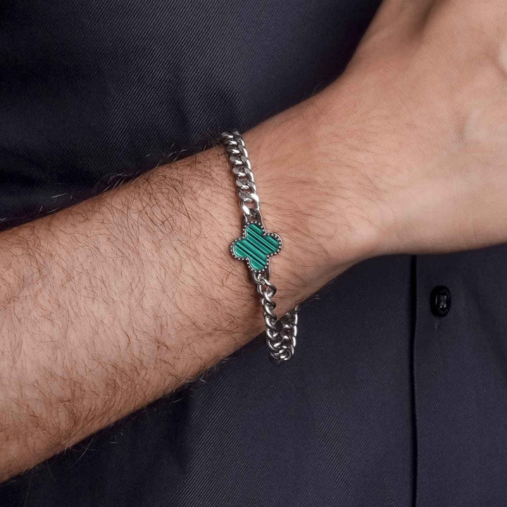 Clover Chain Men's Bracelet