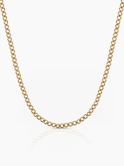 Connel 18K Gold Plated 2 MM Men's Chain