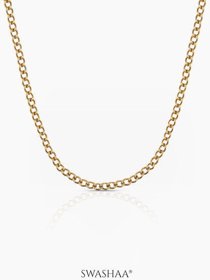 Connel 18K Gold Plated 2 MM Men's Chain