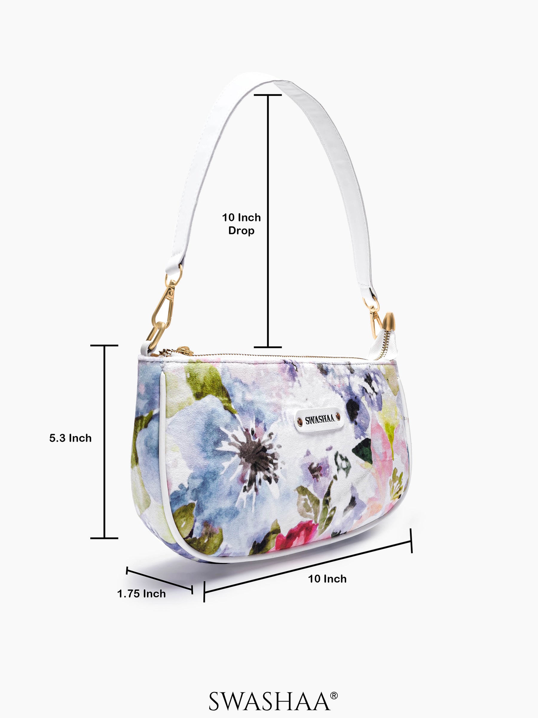 Dahlia Dreams Print Women's Swinger Bag