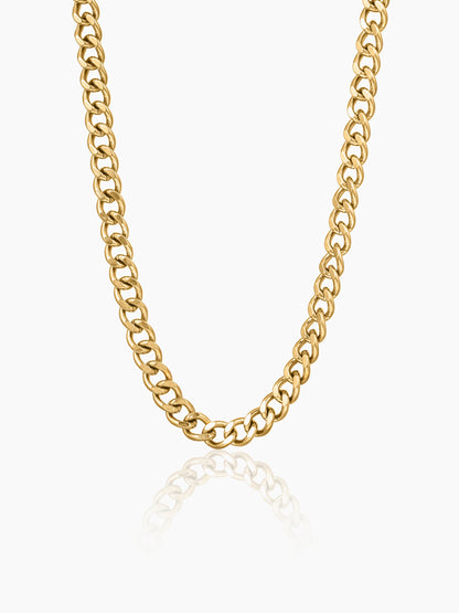 Cuban 18K Gold Plated 6 MM Men's Chain