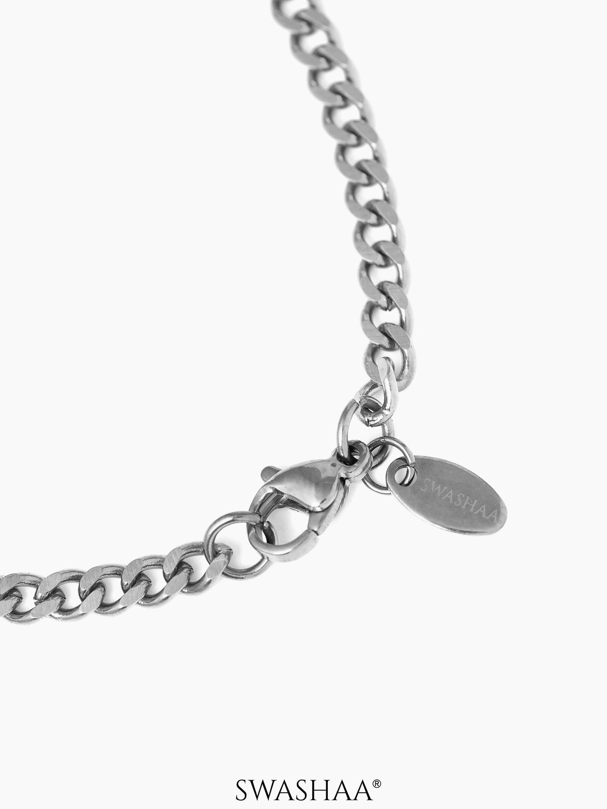 Cuban Silver 8 MM Men's Chain