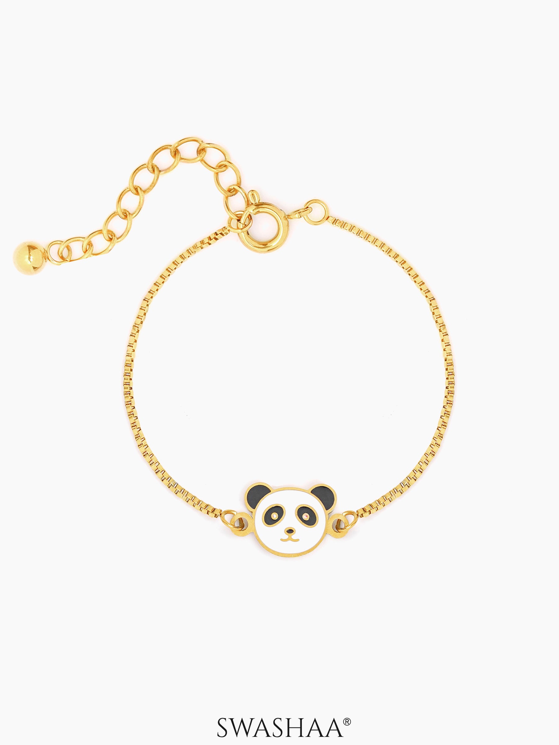 Cuddly Panda Charm Kid's Rakhi