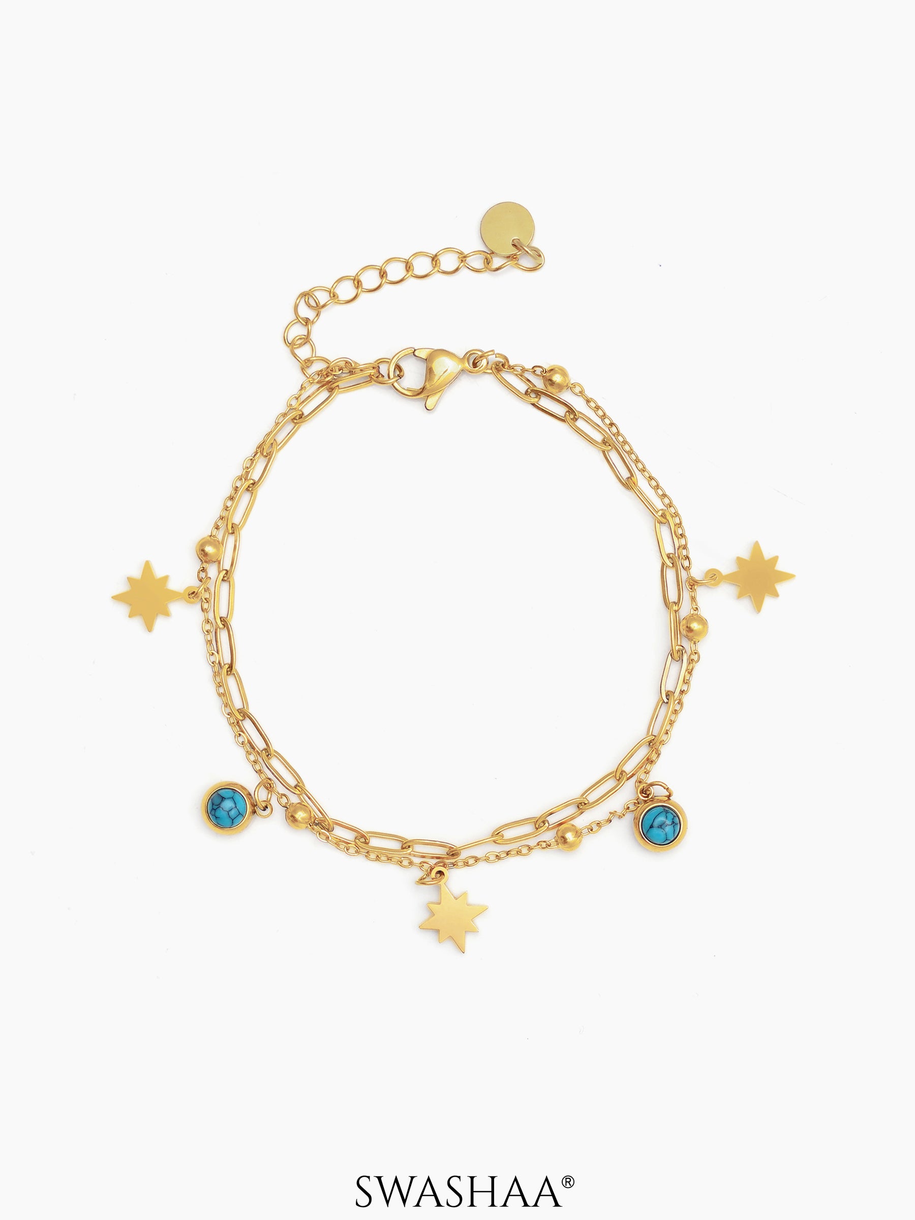 Daaya Star 18K Gold Plated Bracelet