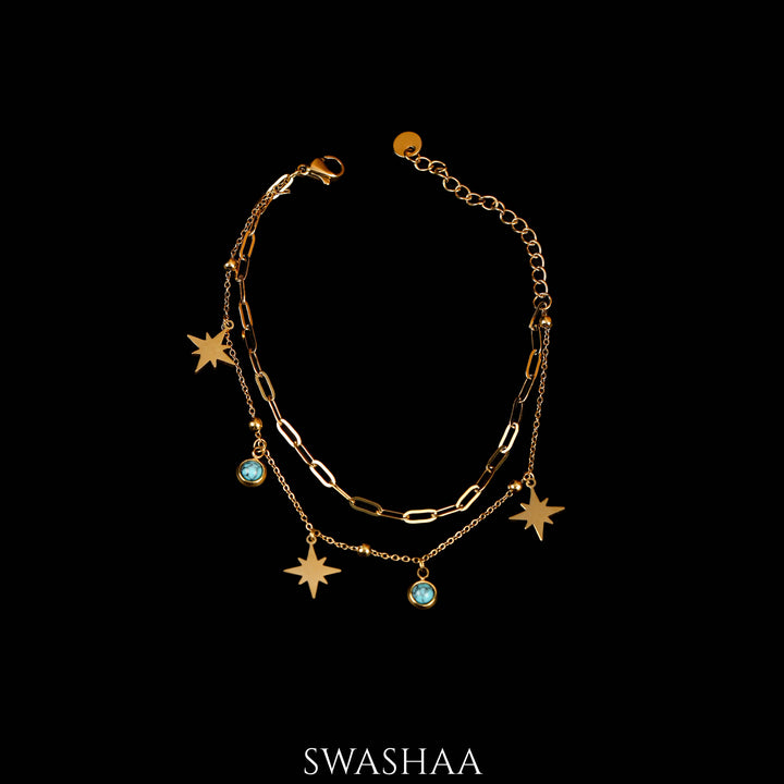 Daaya Star 18K Gold Plated Bracelet