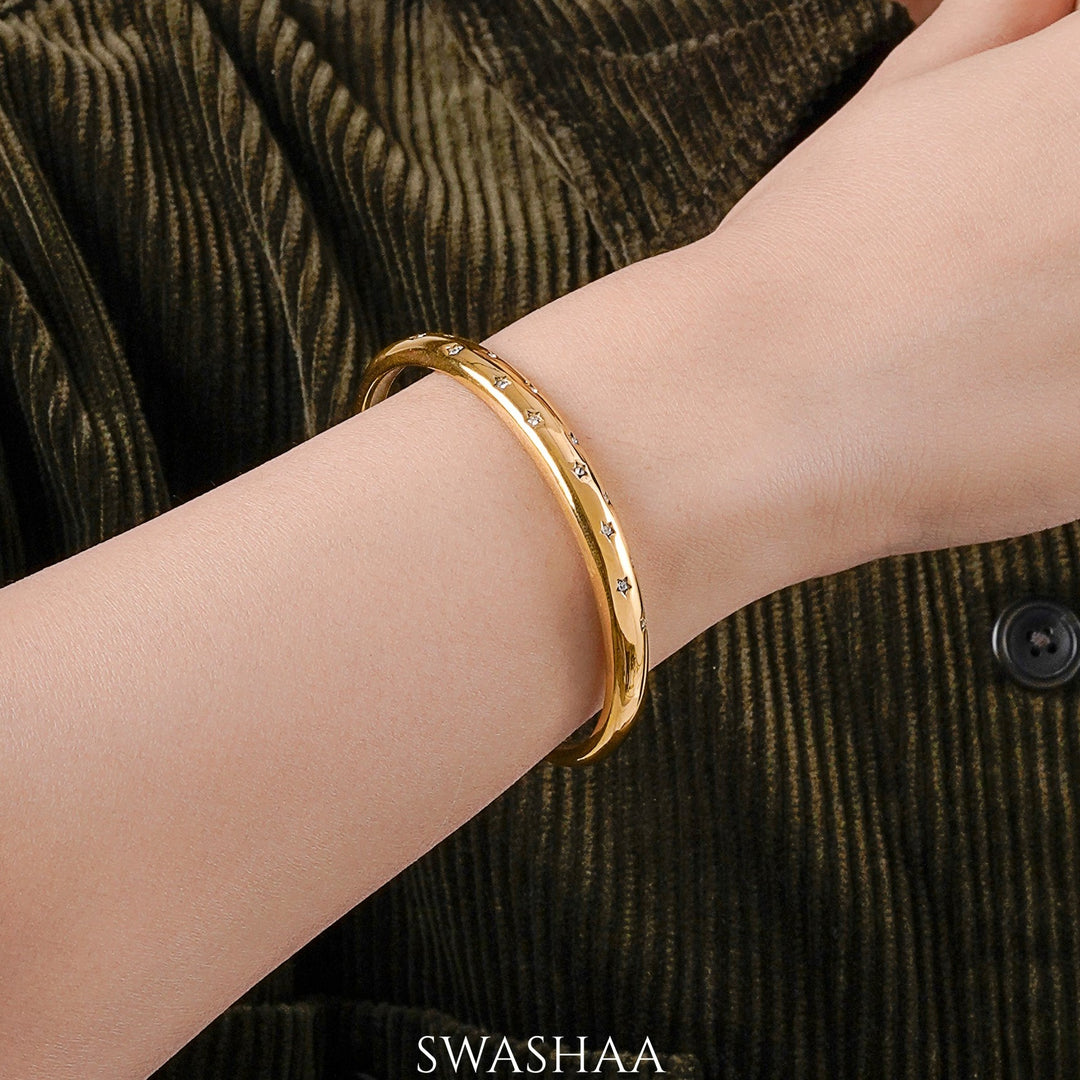 Danica 18K Gold Plated Bracelet - Swashaa