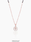 Delora Rosegold Plated Mangalsutra
