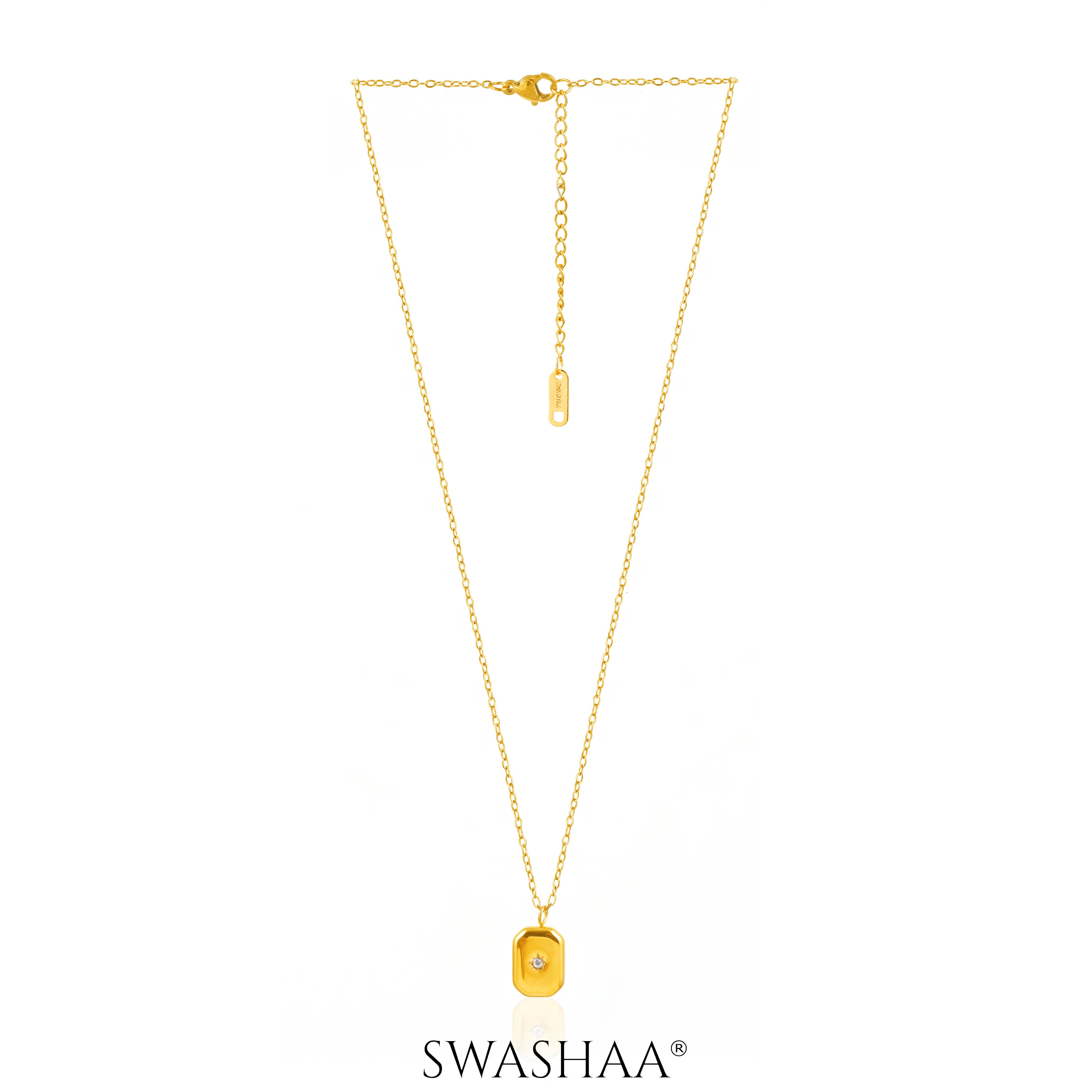 Desma North Star 18K Gold Plated Necklace