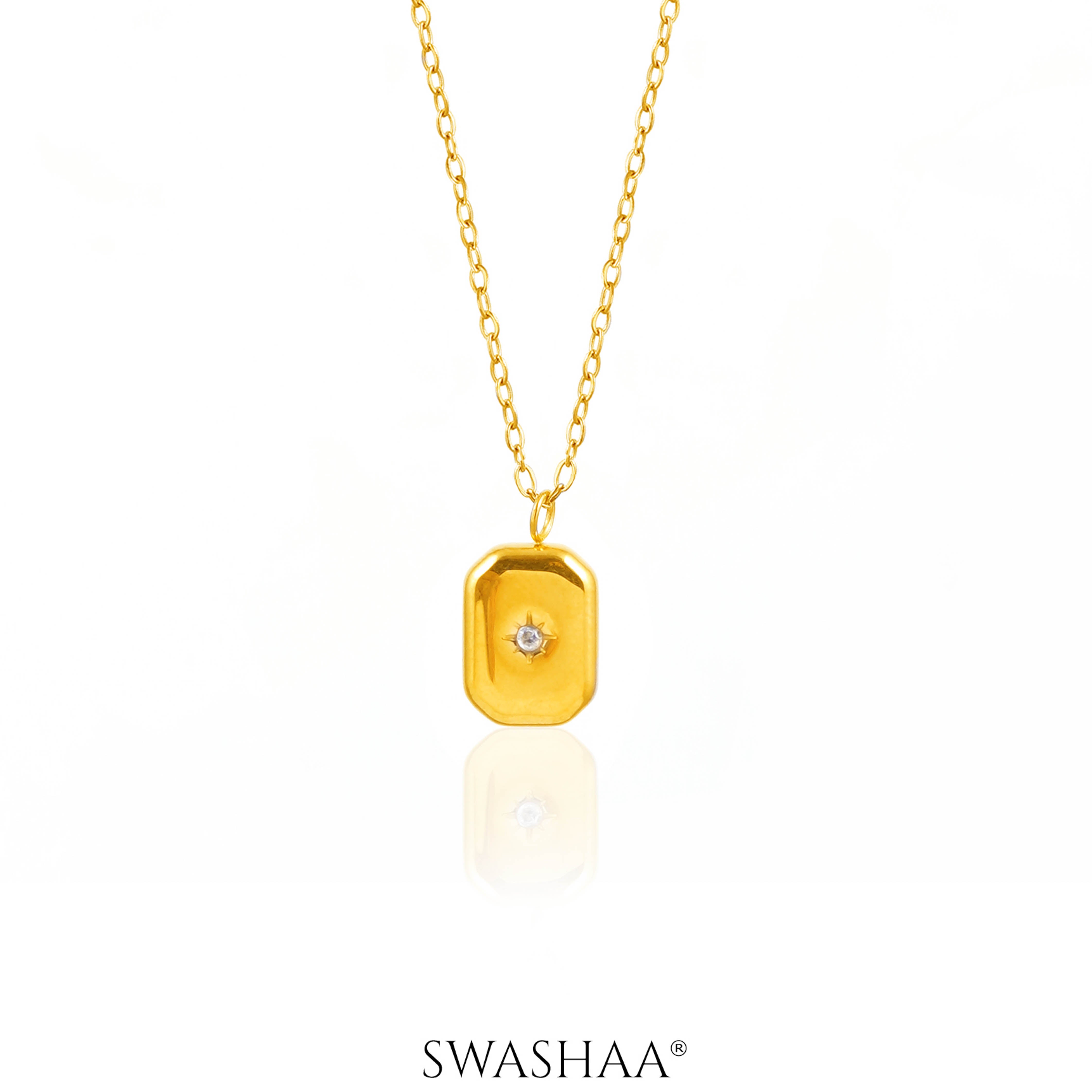 Desma North Star 18K Gold Plated Necklace
