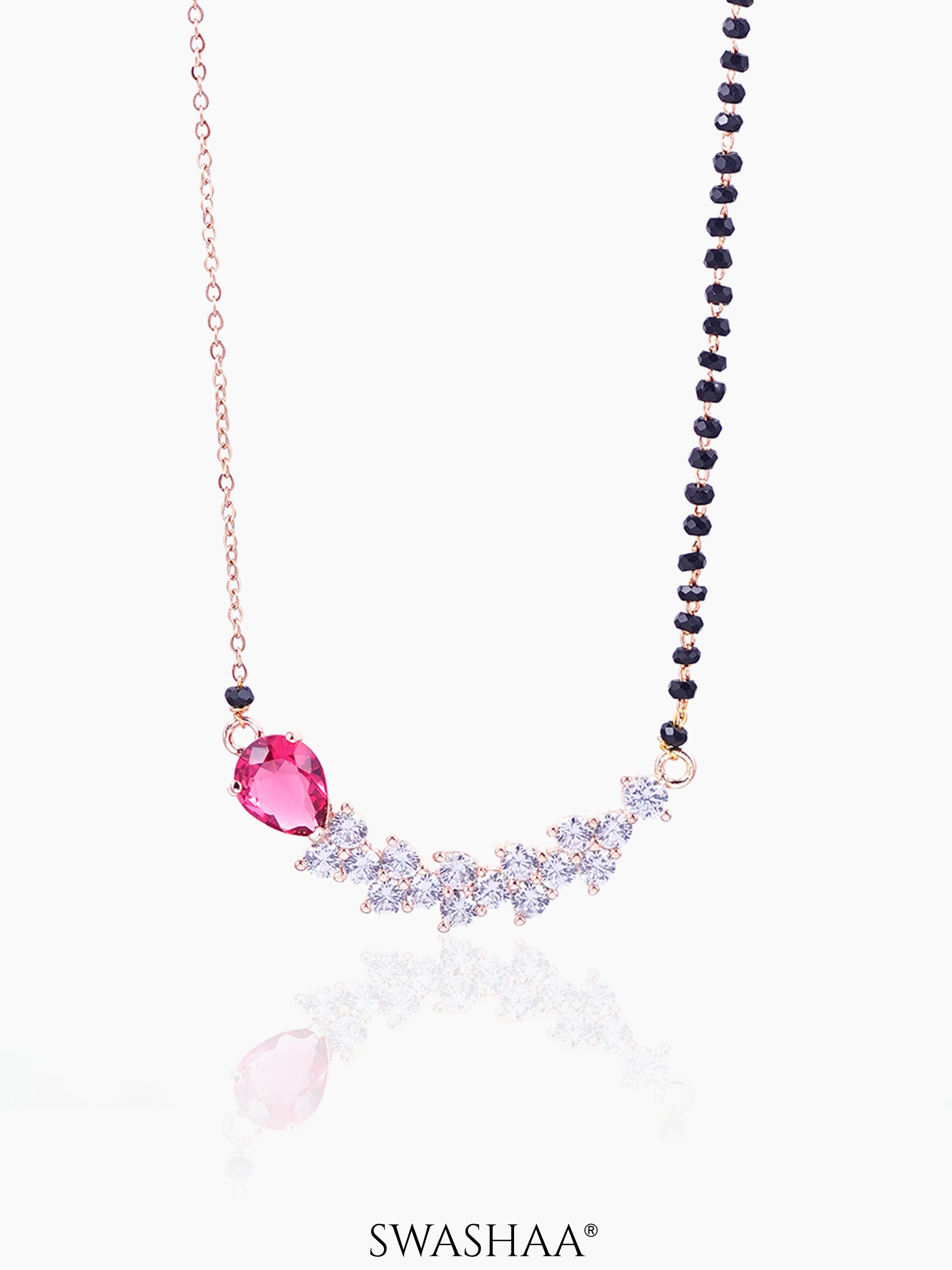 Devani Rosegold Plated Mangalsutra