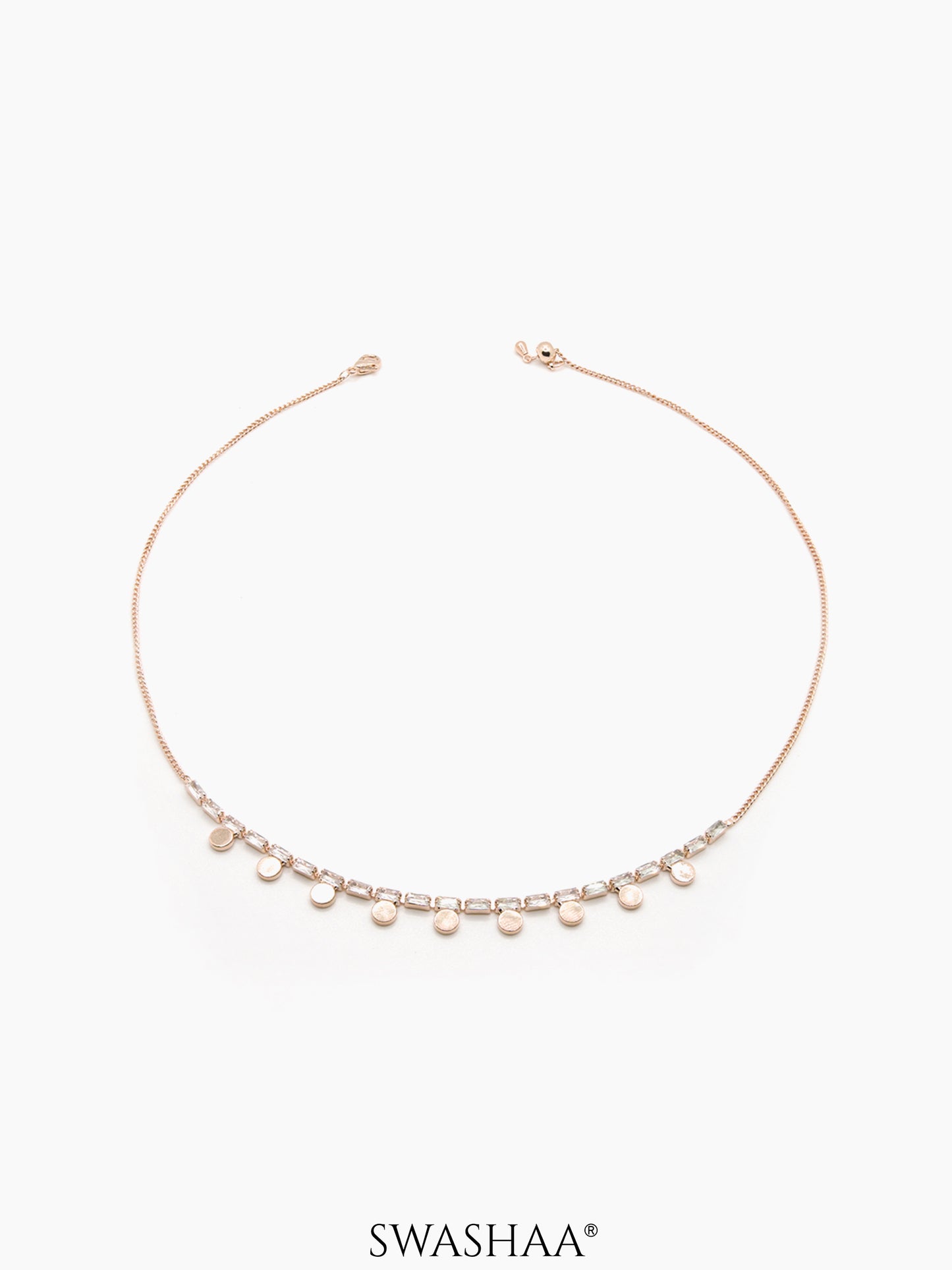 Deza Rosegold Plated Choker