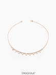 Deza Rosegold Plated Choker
