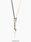 Diantha Diamond Flow 18K Gold Plated Mangalsutra