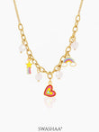 Dora Charms 18K Gold Plated Kid's Necklace