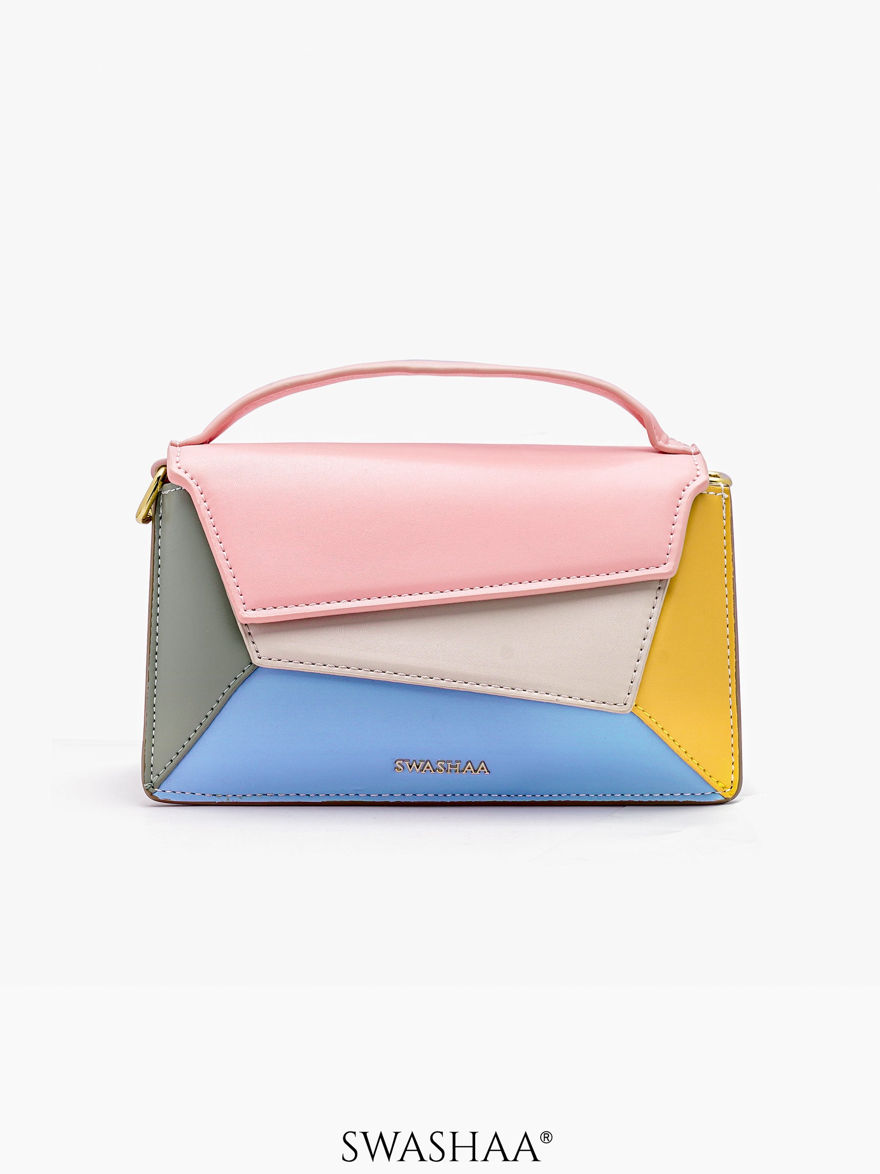 Drea Pink Women's Leather Sling Bag