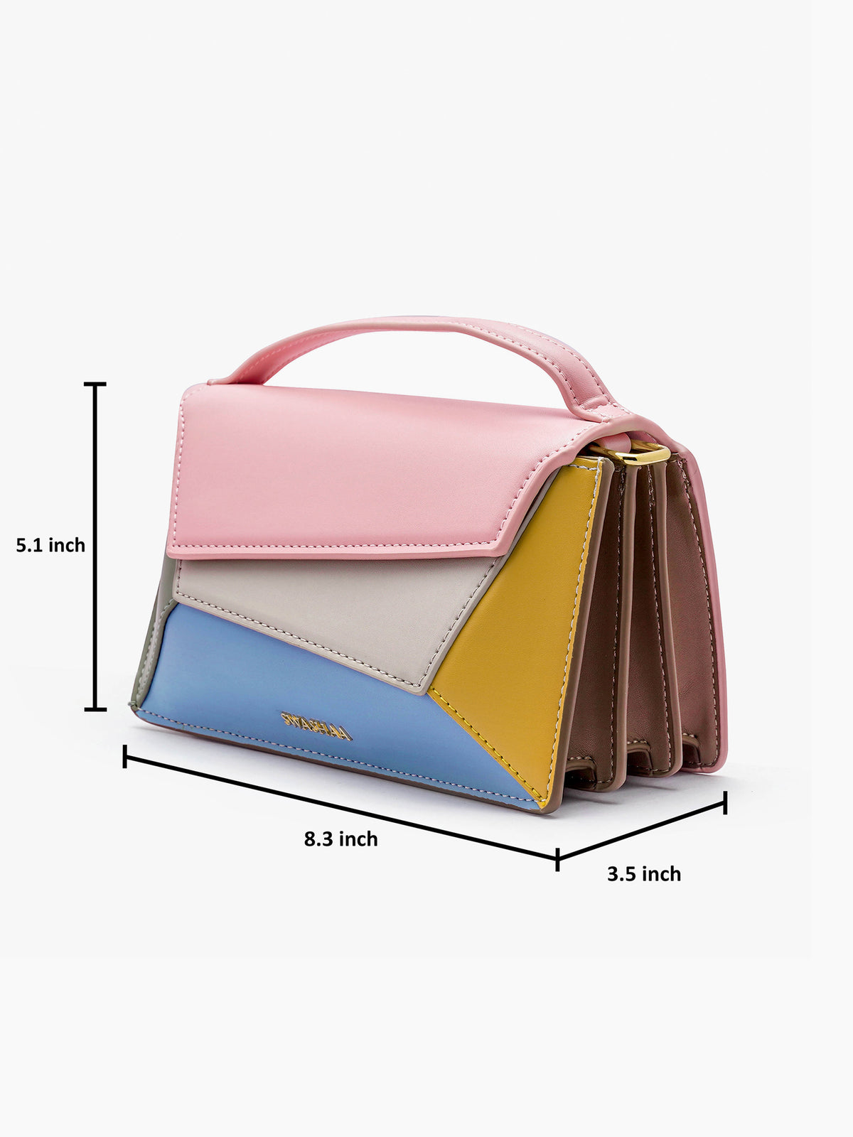 Drea Pink Women's Leather Sling Bag