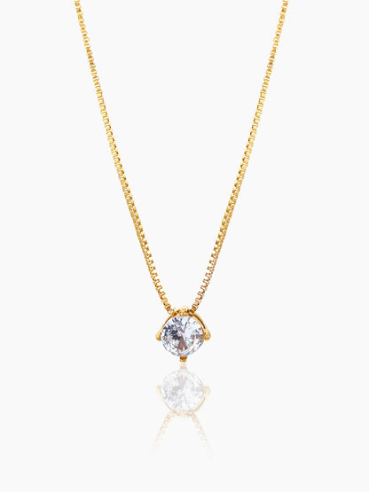 Drevan Solitaire Men's Chain Pendant - Swashaa
