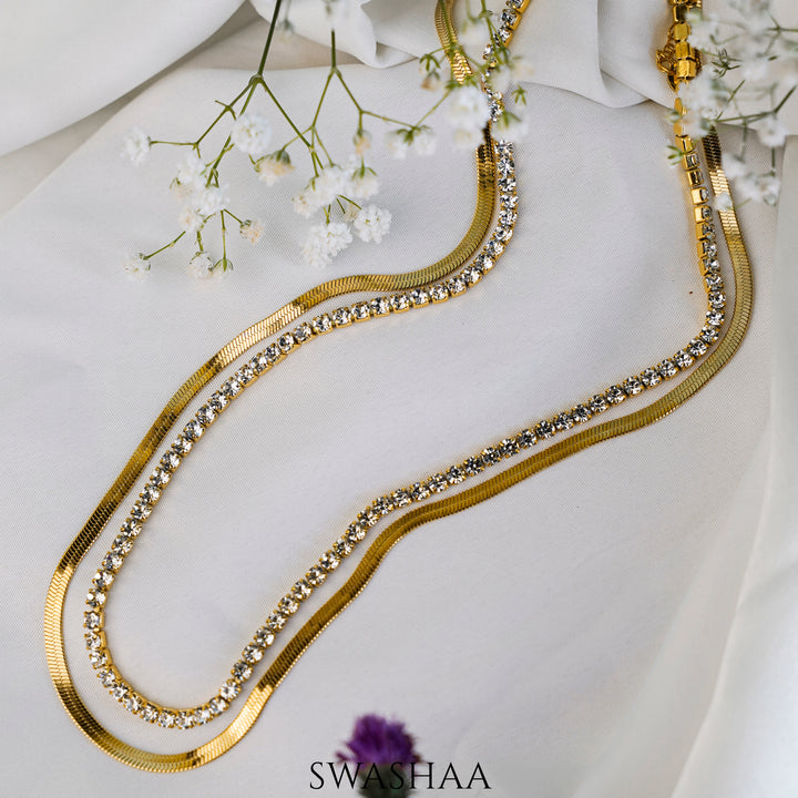 Dyani 18K Gold Plated Necklace