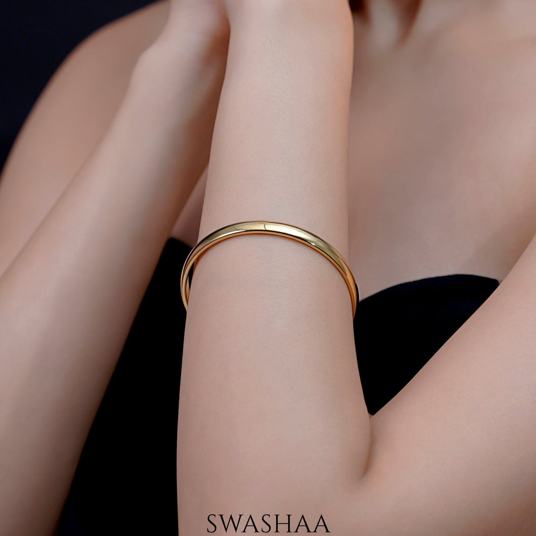 Emiral 18K Gold Plated Bangle Bracelet