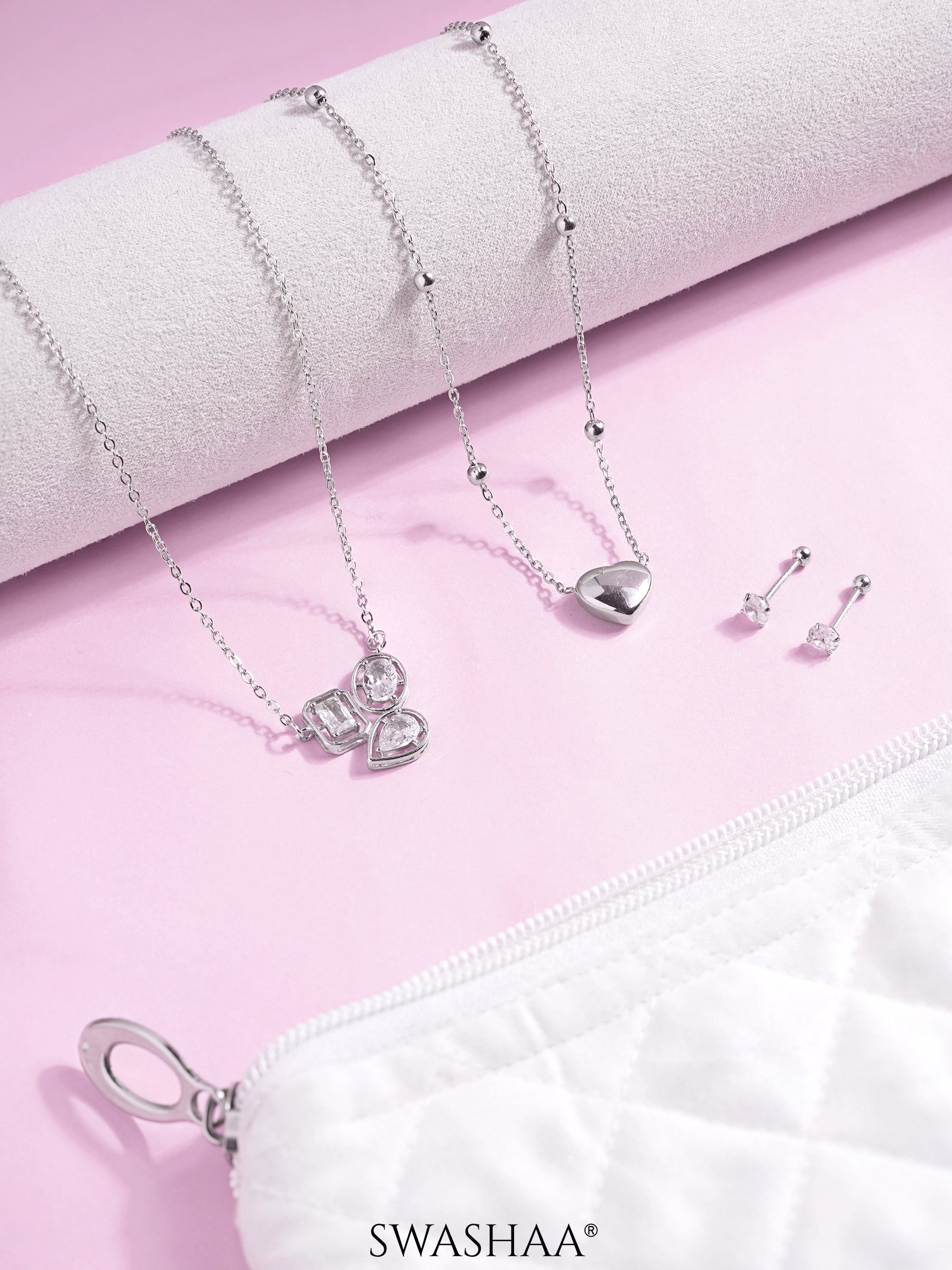 Effortless Silver Women's Set