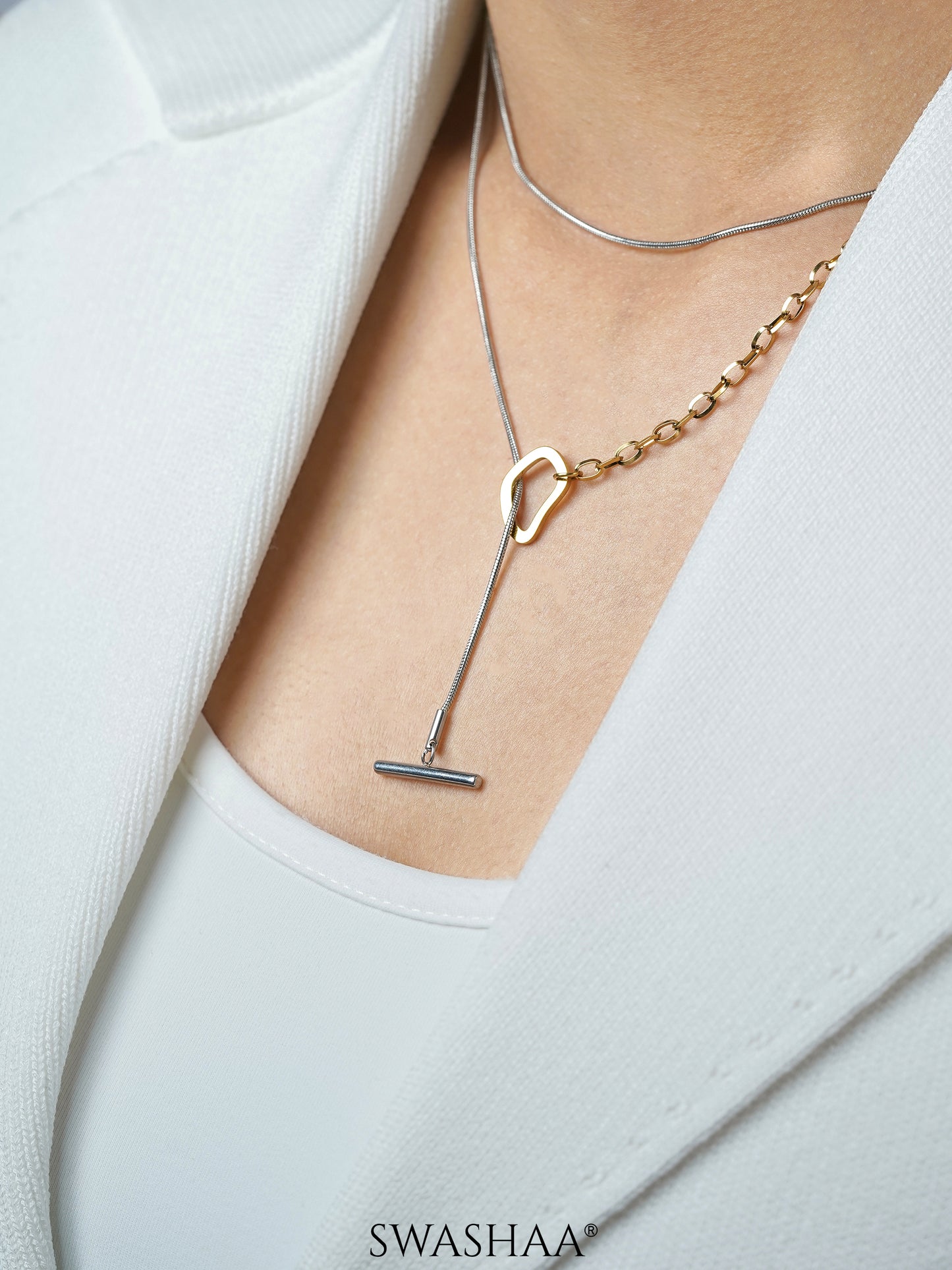 Eira Double Chain Necklace