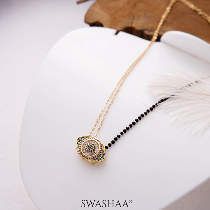 Elakshi Eye 18K Gold Plated Mangalsutra