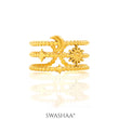 Elena 18K Gold Plated Ring
