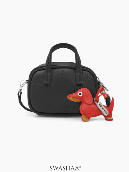 Elora Mini Leather Sling Bag - Swashaa