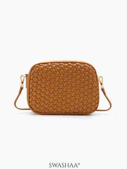 Elowen Leather Sling Bag - Swashaa