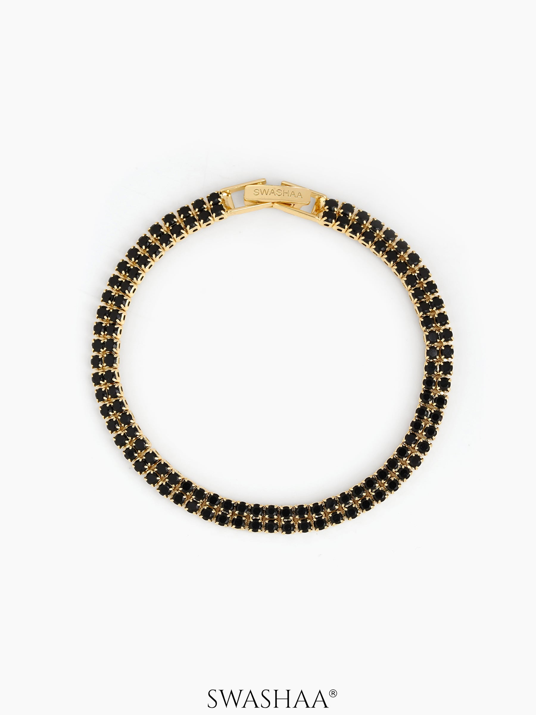 Elvra Diamond Tennis Bracelet - Swashaa