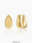 Elysia 18K Gold Plated Hoop Earrings