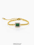 Erin Emarald 18K Gold Plated Bracelet
