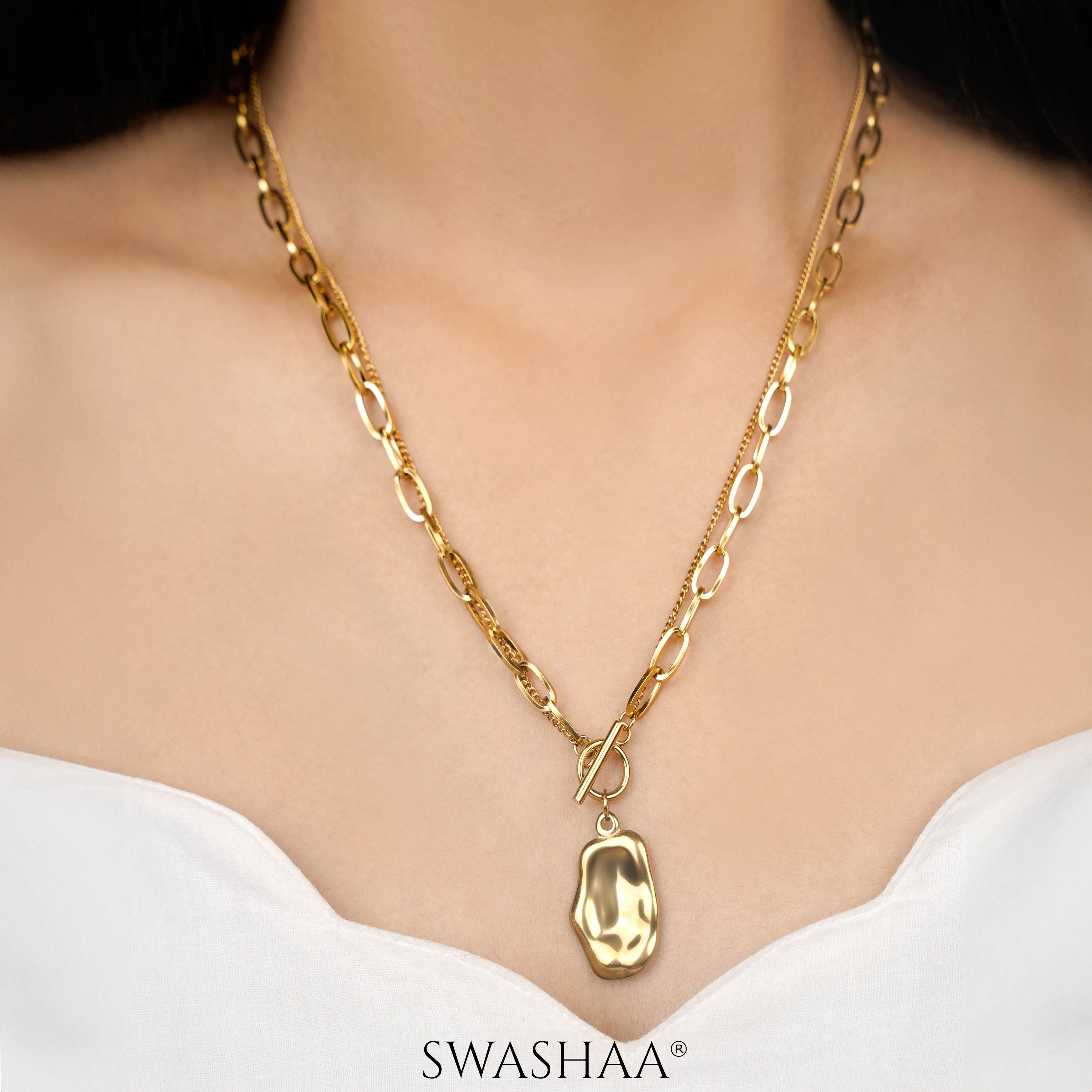 Eshara 18K Gold Plated Necklace