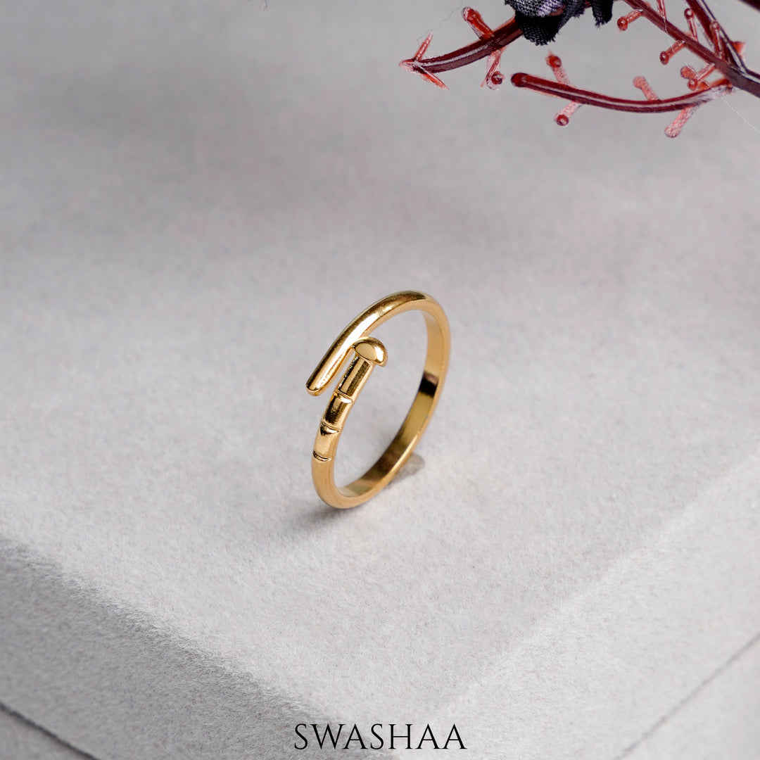 Estee 18K Gold Plated Ring