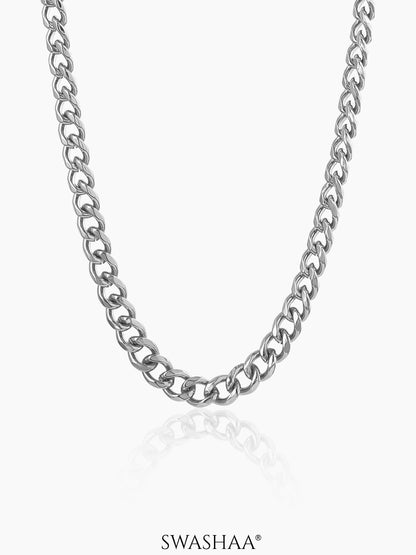 Cuban Silver 5 MM Men's Chain