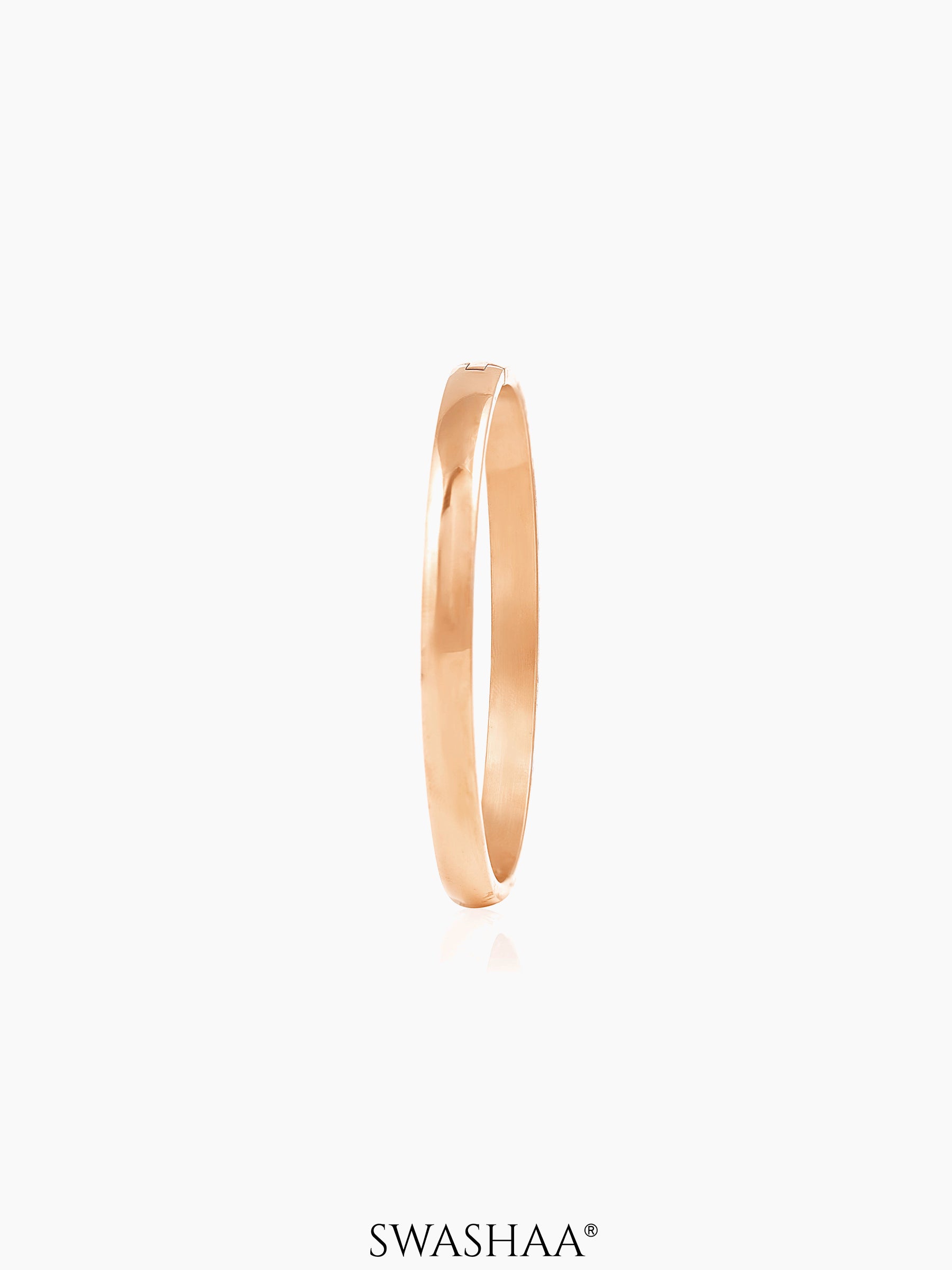 Ethan Glossy Rosegold Plated Men's Kada