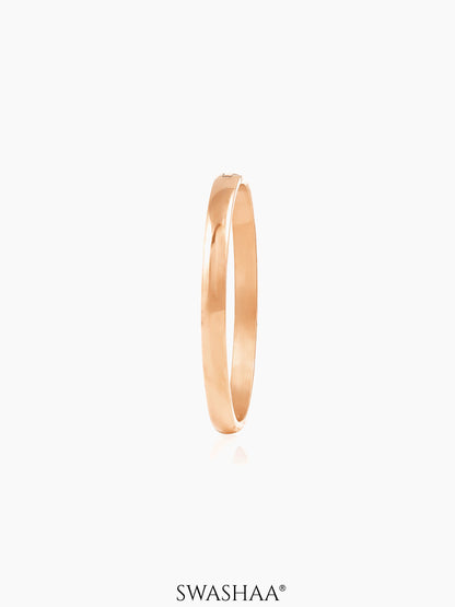 Ethan Glossy Rosegold Plated Men's Kada