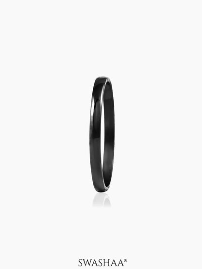Ethan Glossy Black Men's Kada