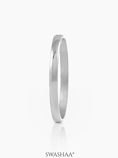 Ethan Polish Finish Silver Bracelet