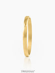 Ethan Polish Finish 18K Gold Plated Bracelet