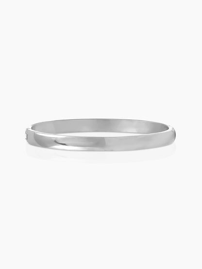 Ethan Polish Finish Silver Bracelet