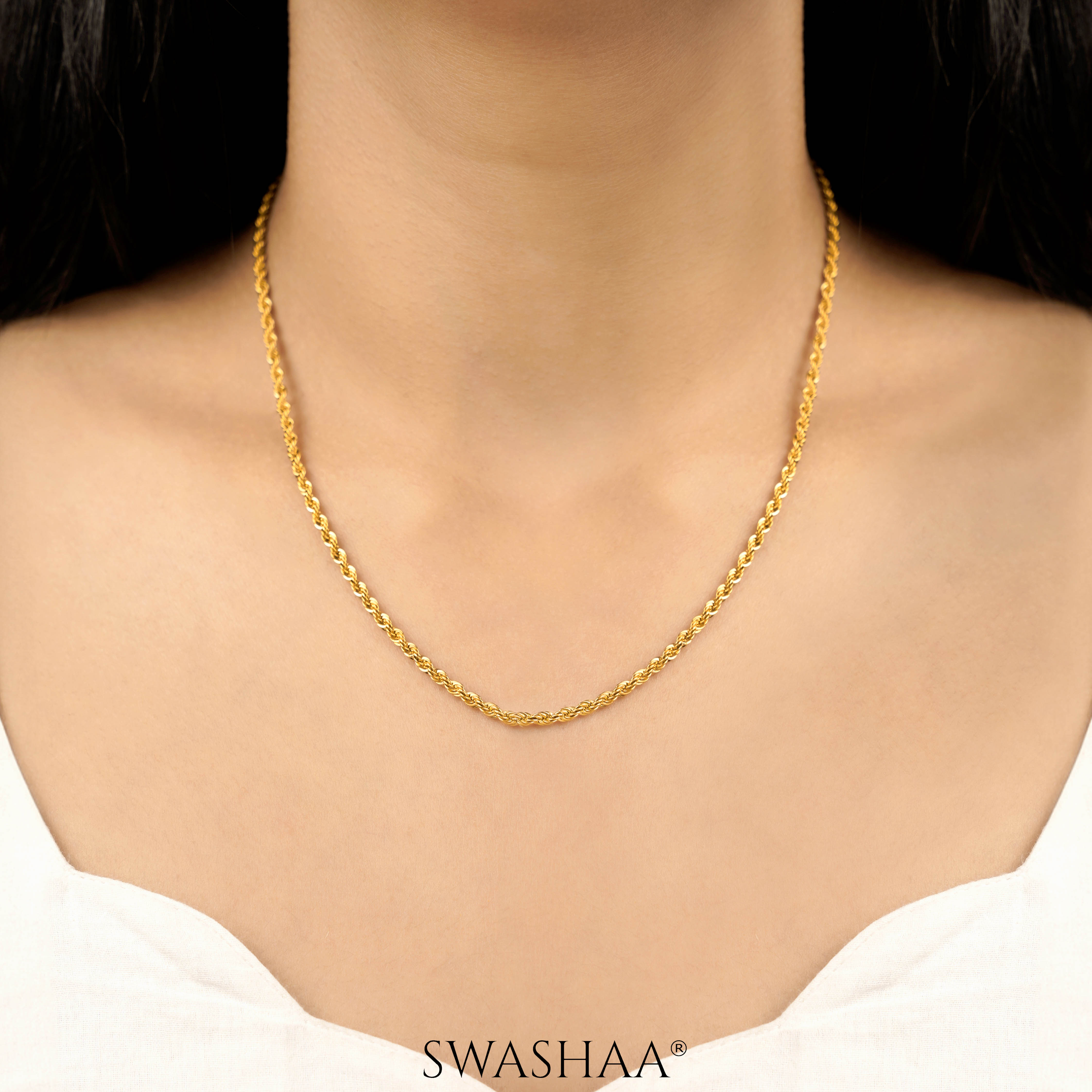 Rogan 18K Gold Plated Women's Chain