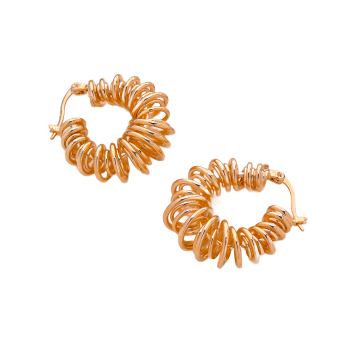 Fedella hoops 18K Gold Plated Earrings
