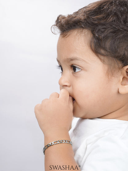 Figaro Chain 2MM Kid's Bracelet