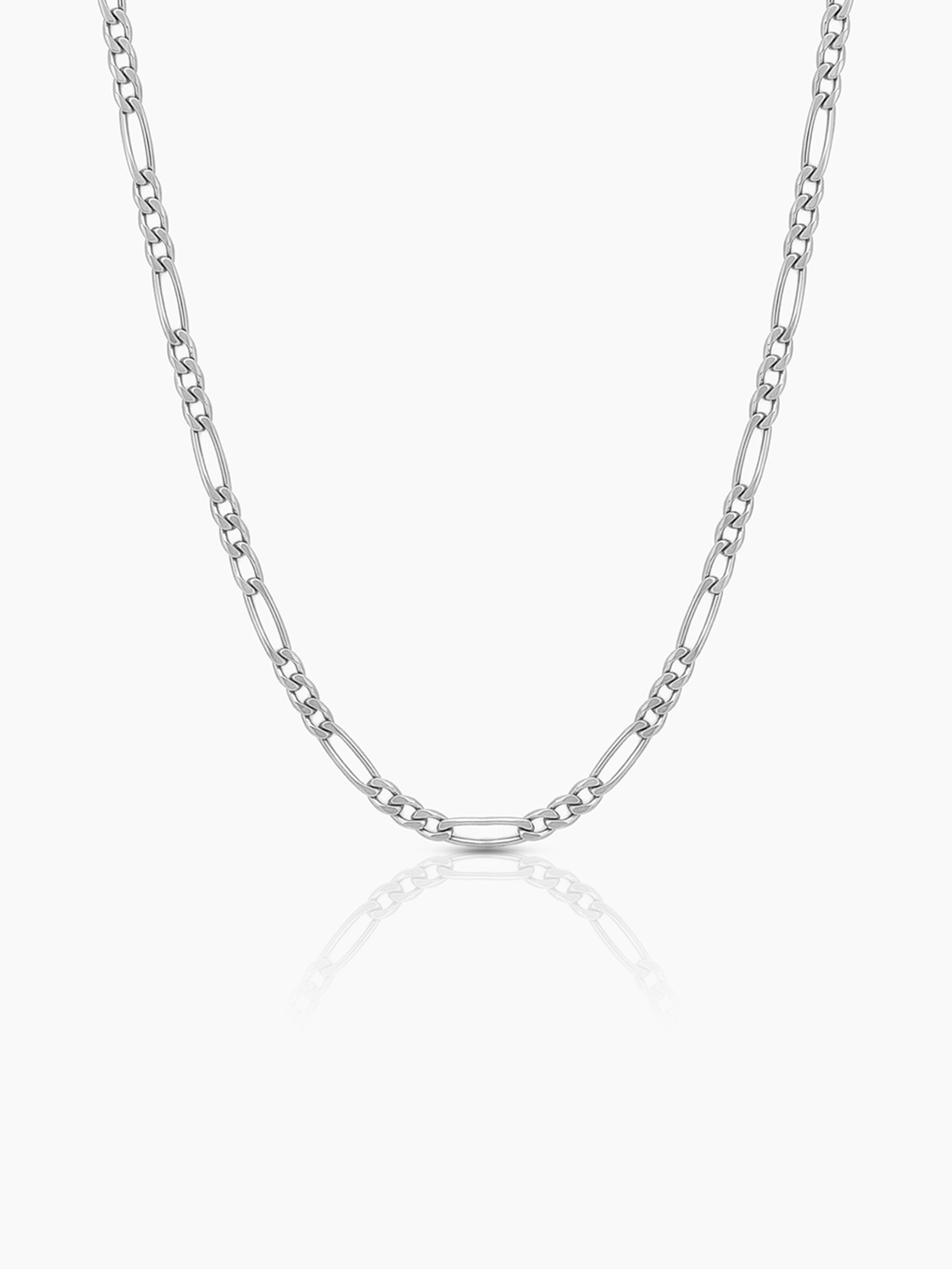 Figaro Link Chain Silver 2MM Kid's Chain